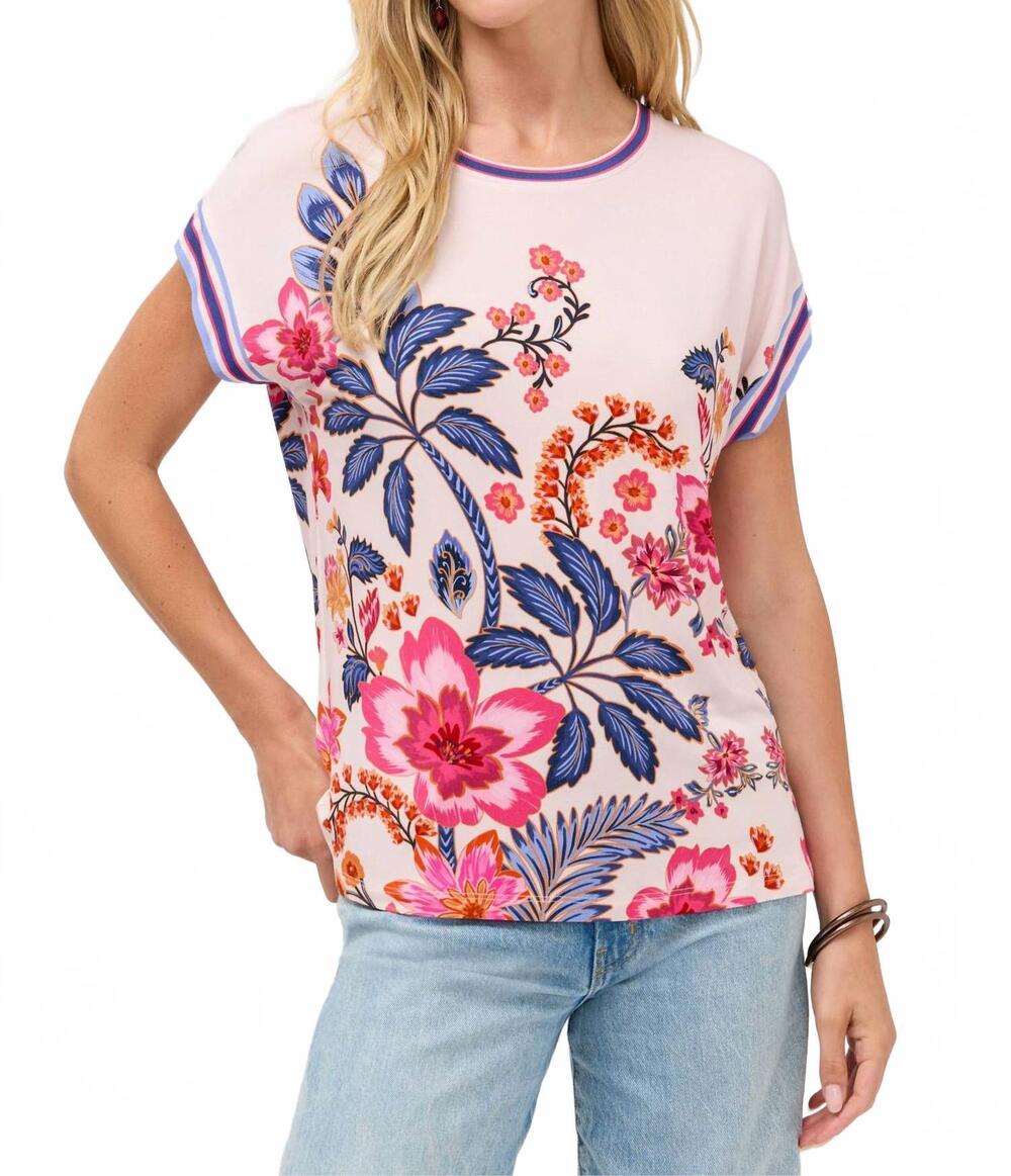 NEW JOHNNY WAS janie favorite relaxed tee in lirelle